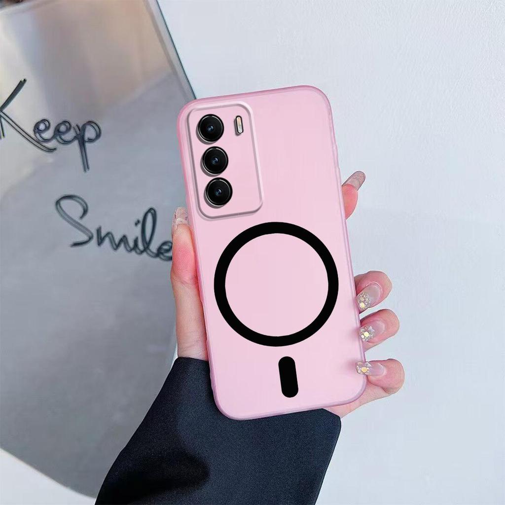 Case for Realme 14x 5G Premium Magnetic Matte Phone Casing Protection Cover