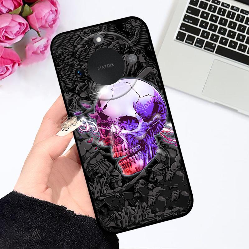 Case For Honor X9c Smart 5G Soft Silicone TPU Phone Cover For Huawei Honor X60 Protective Fundas Bumper Cartoon Color Painted
