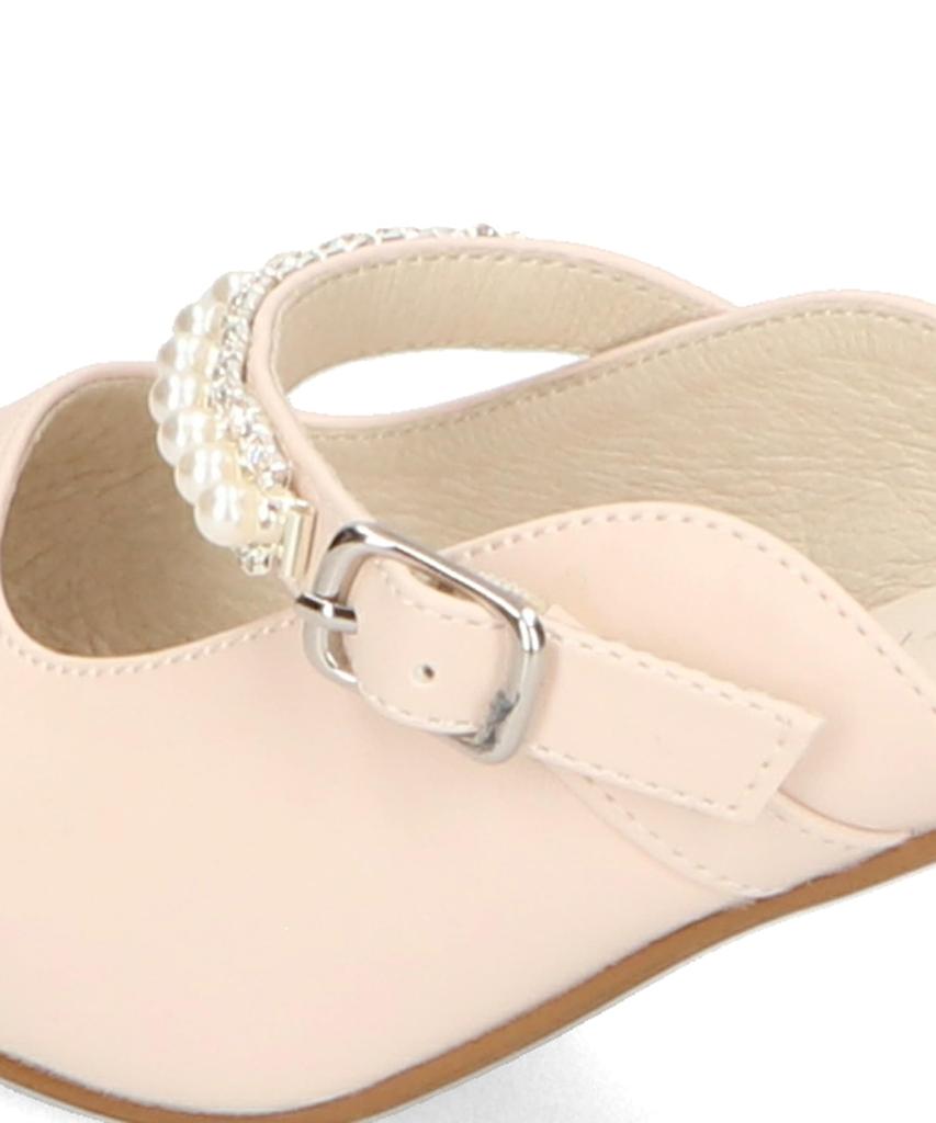 Pumps Mules Pearl Heel Trend Party Occasion Synthetic Leather 41121 BLUE cm cm [Oriental Traffic] Women's 23.0 - 23.5