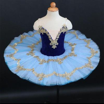 Schwarzer professioneller Ballettrock für Kinder Tang Jikede Bühnenoutfit