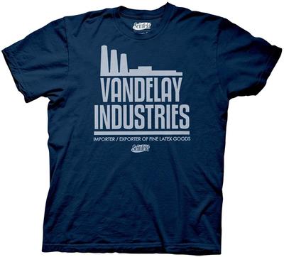 Ripple Junction Seinfeld Vandelay Industries Koszulka unisex z krótkim rękawem o dużej gramaturze