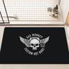Gas Monkey Garage Logo Fußmatte Rechteckig Anti-Rutsch Zuhause Weich Badezimmer-Matte Eingangstür Innen Außen Matte Willkommens-Fußmatte