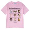 Italian Brainrot Funny Meme T-shirt Tralalero Tralala Tung Tung Tung Sahur Bombardiro Crocodilo Lirili Larila Men Women T Shirts
