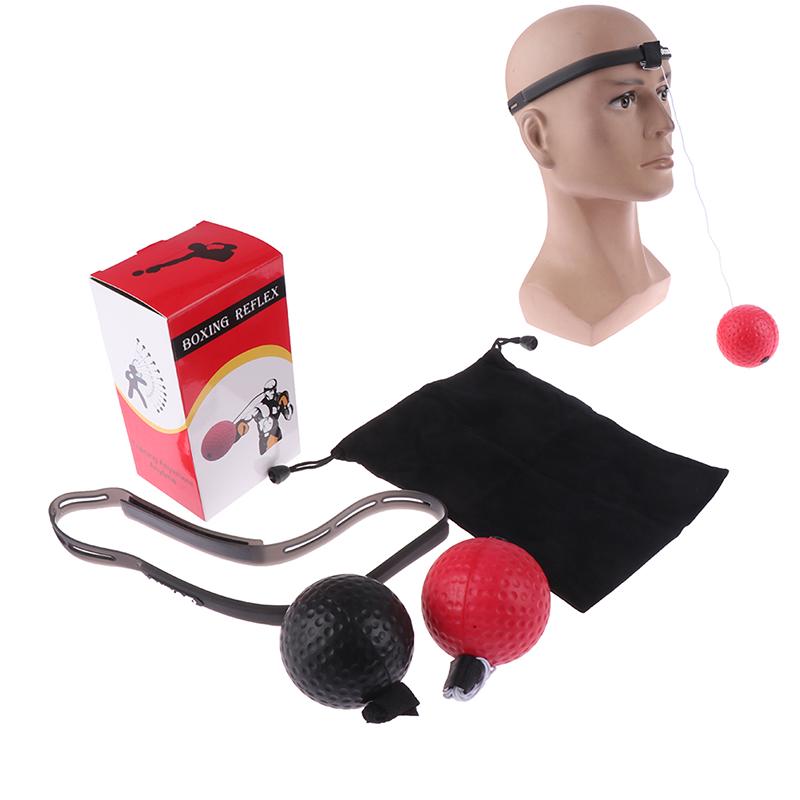 Boxing Training Fight Ball Reflex Speed Reaction Punch Combat Muscle ExerciseHOT