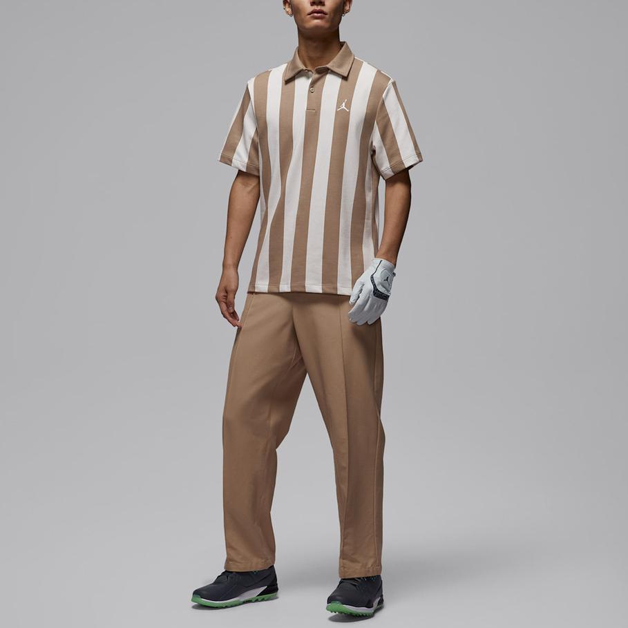Jordan Striped Short Sleeve Golf Shirt Men tops IF2931-247