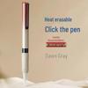 Blue Erasable Fountain Pen for Students with Refillable Heat-Erase Ink and Eraser, Ideal for Writing Practice