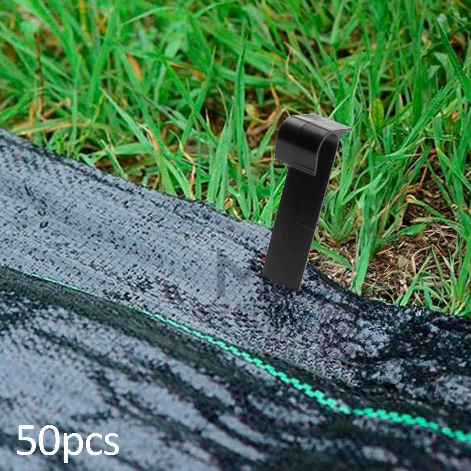 

50 шт. садовые колья для крепления садовые анкерные шипы для ландшафтного дизайна газона 11.5cmx1.8cm