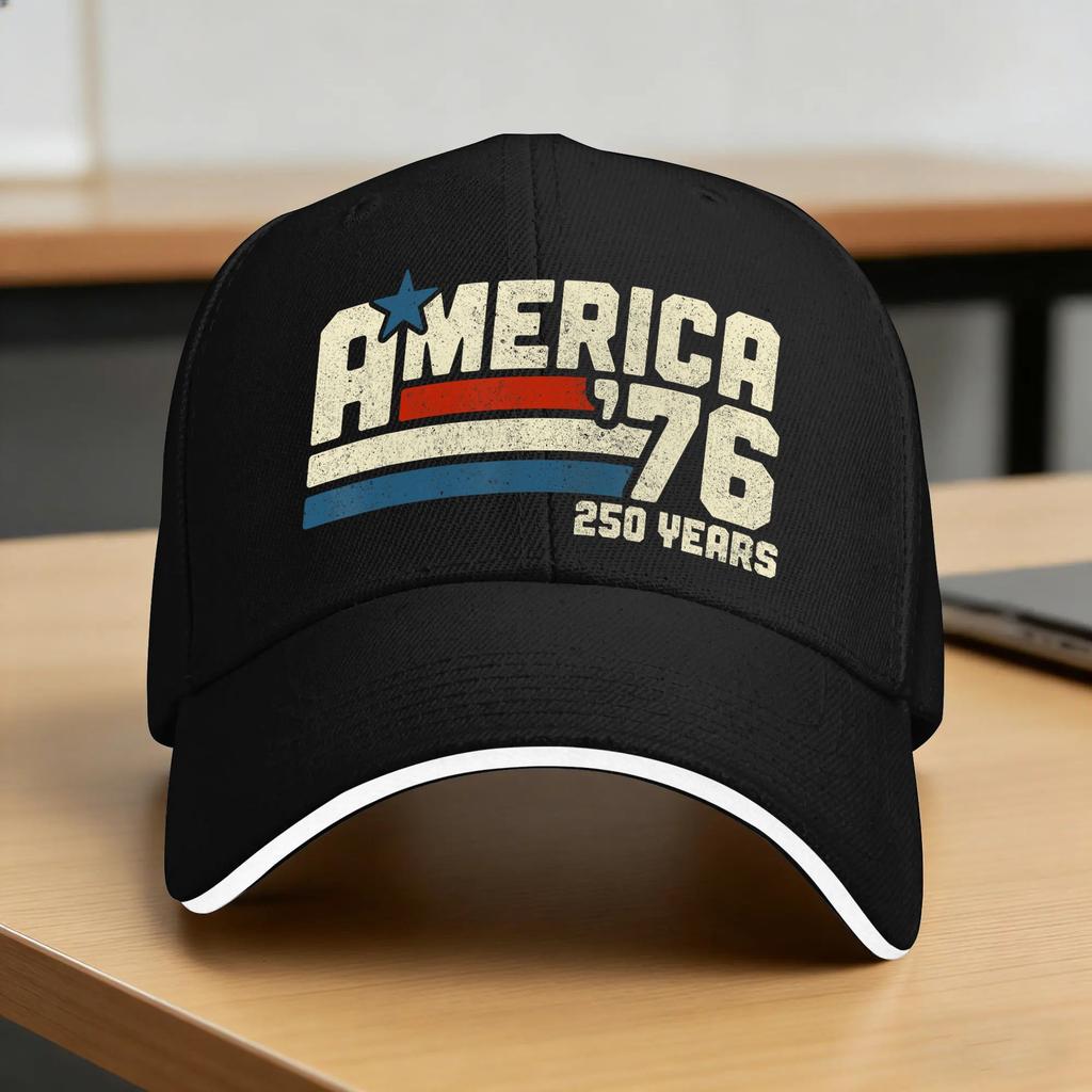 Anniversary USA th of July Patriotic Years American Baseball Cap yk Cute Trucker Sport Baseball Caps