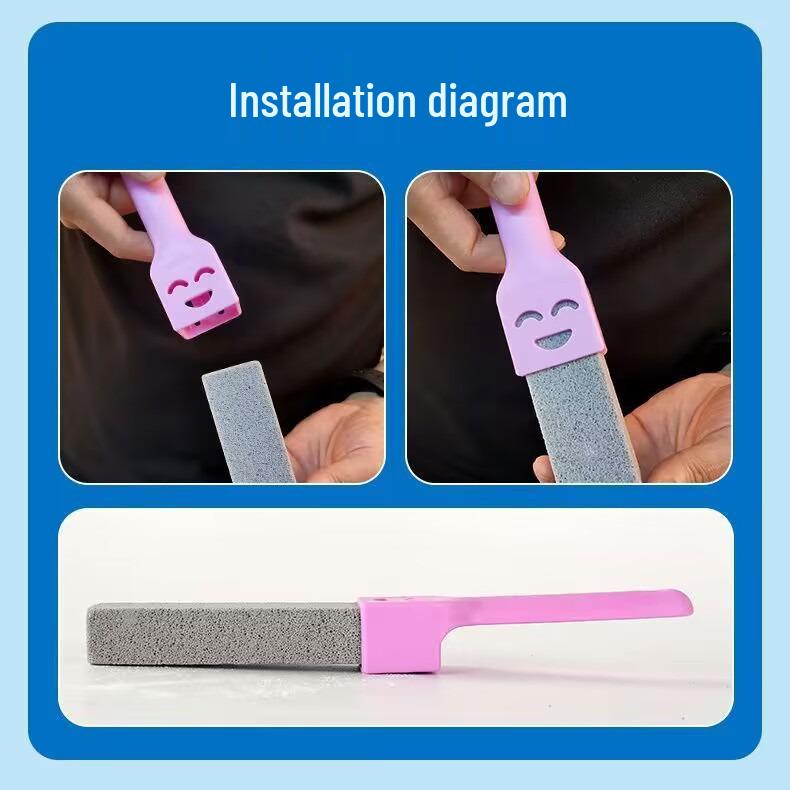 Bimsstein Toilettenbürsten-Stab: Kraftvoller Flecken- und Kalkentferner für gründliche Toilettenreinigung