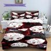 Love and Deepspace Sylus Pattern Bedding,Quilt Set Quilt Cover Pillowcase Home Birthday Gift (1 * duvet cover + 2 * pillowcase, without core)