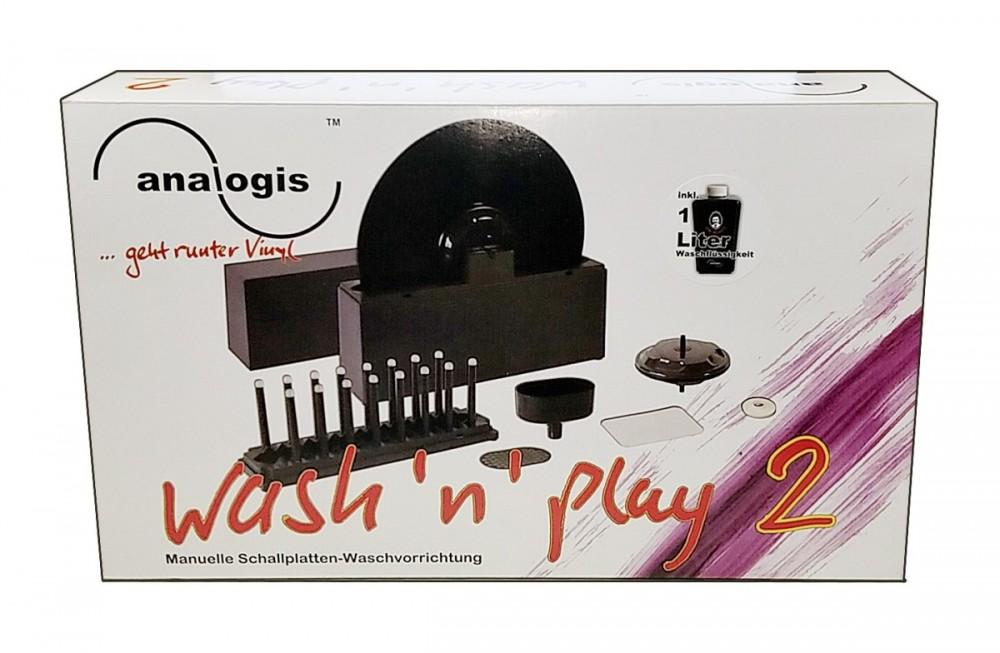 Analogis Wash'n'Play 2 - Manualna myjka do czyszczenia płyt winylowych , Analogis