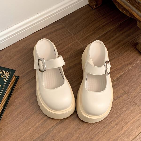 Fashion Cover Toe Shoes Woman's Slippers Slides Fashion Platform 2025 Luxury Retro Shoes Woman 2025 Slippers Casual Cover Toe Platform P