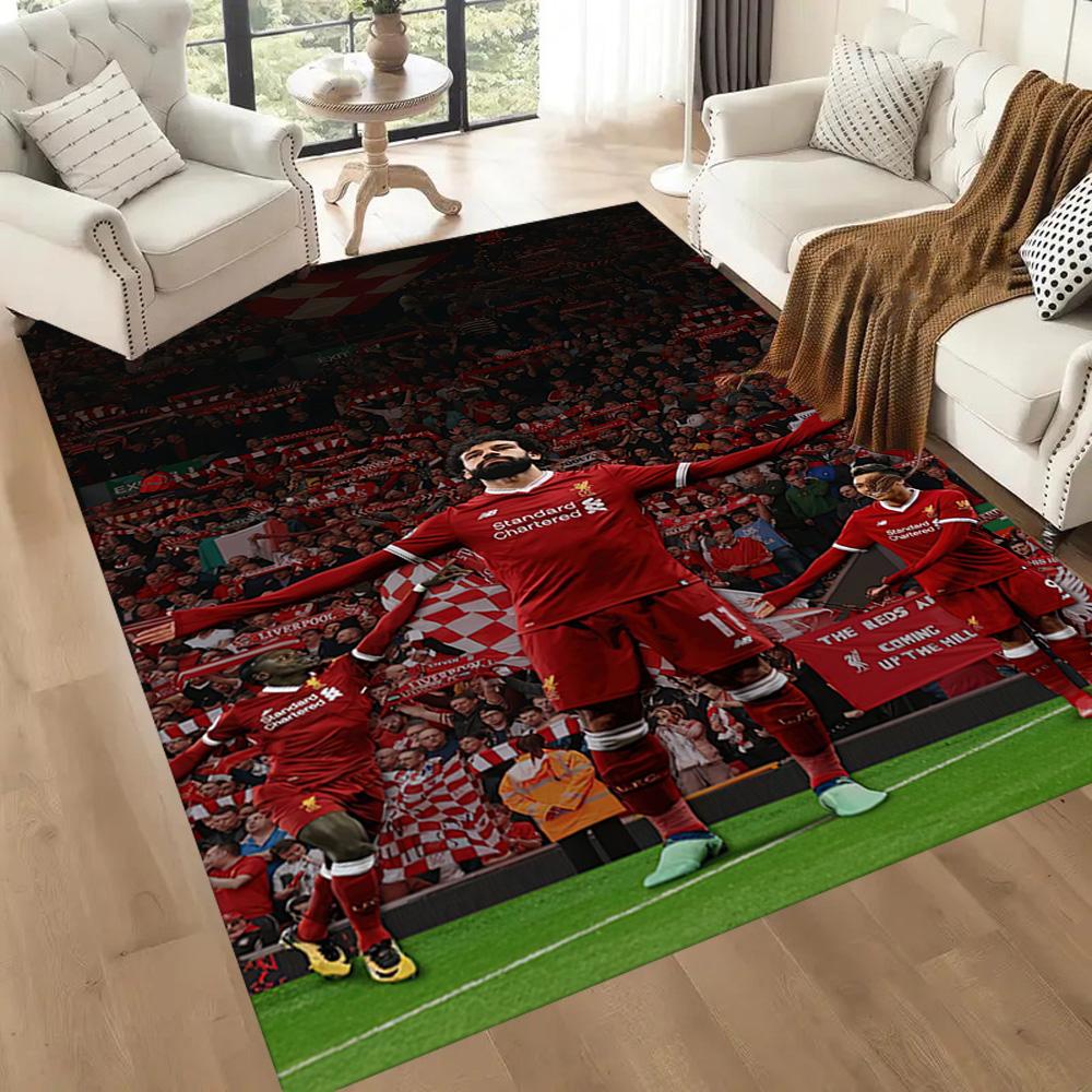 Liverpool Football Club Area Rug Perfect For Hallway Balcony Foyer Bedrooms Antislip Carpet Office Home Decor