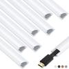 Paintable Corner Cable Concealer Triangle Cord Raceway High Quality Cable Hider  Wall Floor