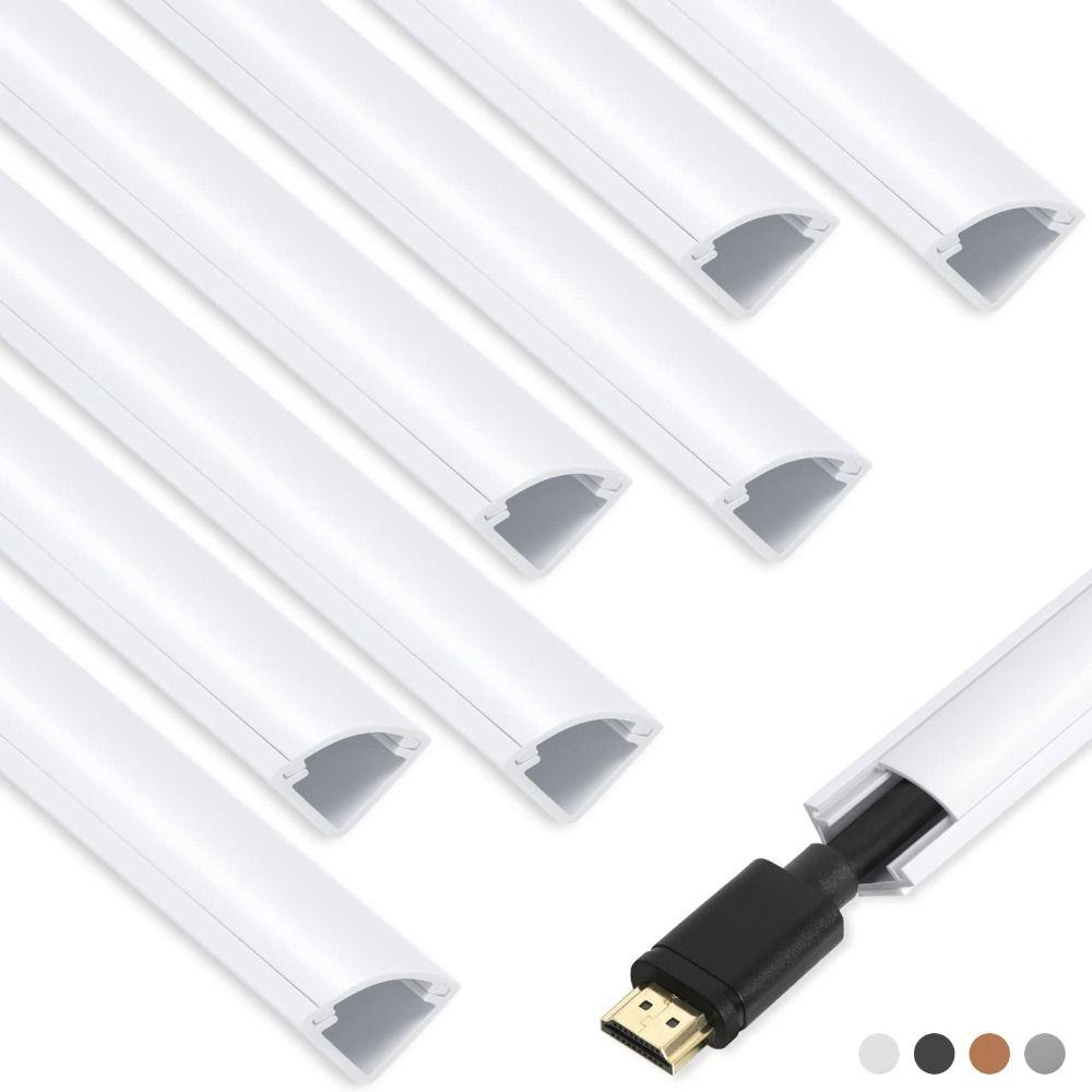 Paintable Corner Cable Concealer Triangle Cord Raceway High Quality Cable Hider Wall Floor
