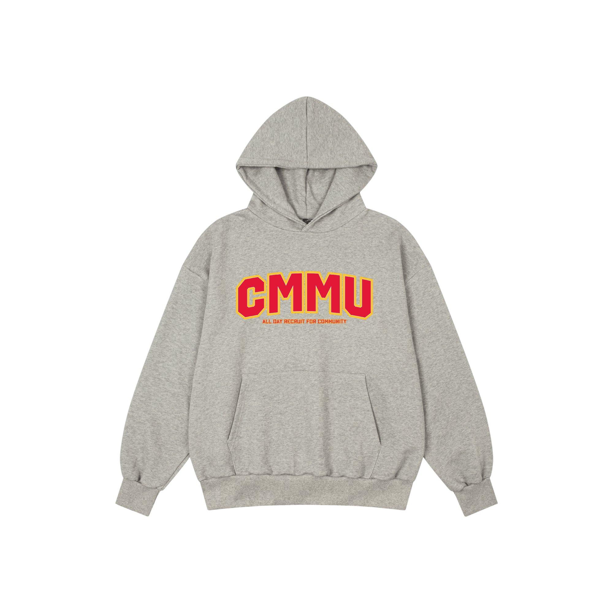 Community Club Cmmu Univ Hoodie (Gray) Xl