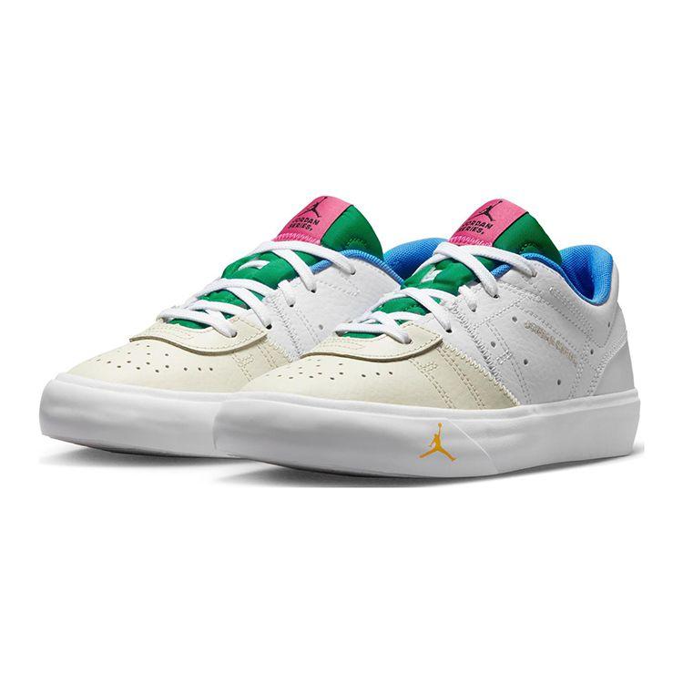 Jordan Series ES White Coconut Milk Malachite Black (GS) Kids Sneakers DZ5534-100