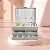 Portable Jewelry Box European Princess Travel Korean Hand Jewelry Jewelry Bag Earrings Ring Small Storage Box