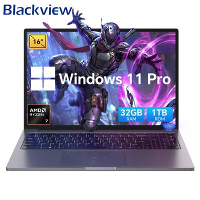 Blackview GamiBook 8 Laptop 16 Inch 32GB 1TB AMD Ryzen™ 7 7735HS 8 Cores16 Threads Windows11 Pro Notebook