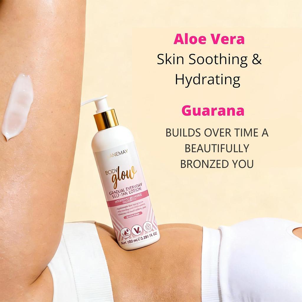 Gradual Everyday Self-Tan Lotion-Skin Soothing & Hydrating-Easy Application-Suitable For All Skin Types, 100ml