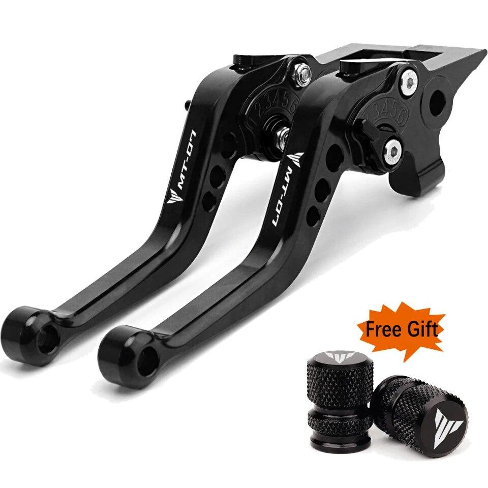 New For Yamaha MT07 MT-07 MT 07 2015-  2022 2023 Accessories Motorcycle CNC Aluminum Brake Clutch Levers MT07 Hand Lever