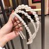 Pearl Headdress Hair Accessories Headband Handmade Beaded Headdress Girls Fashion Hairpin