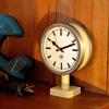 Used New Double-sided Clock Double Face Clock 2 MAT IVORY Dalton Modern Interior Accessories MONDAINE