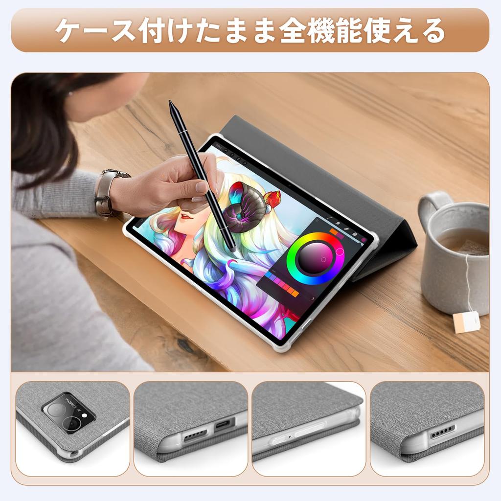 Rebecco M30 Pro Compatible with Comfortable to the Shock Stand Easy to Attach and Protective Case for M30 Pro Case, 10.4-inch Tablets, Touch,