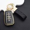 4 Buttons Anti-Scratch Soft Tpu Car Key Case Cover For Toyota C-Hr Camry Corolla Rav4 Highlander Prius Land Cruiser Prado Case