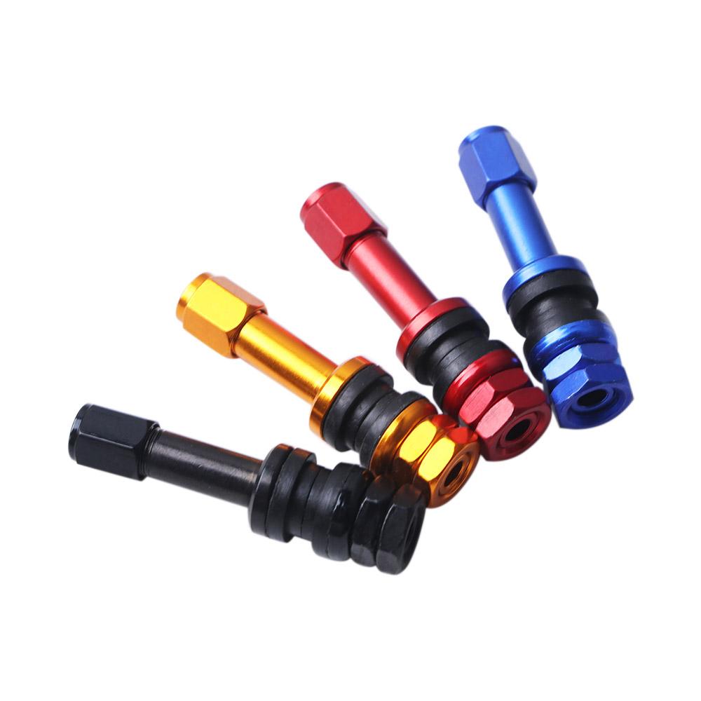 Metal Motorcycles Tubeless Aluminum Zinc Zinc Alloy Bikes TR48E Bolt-in Tire Valve Stems Valves Dust Caps