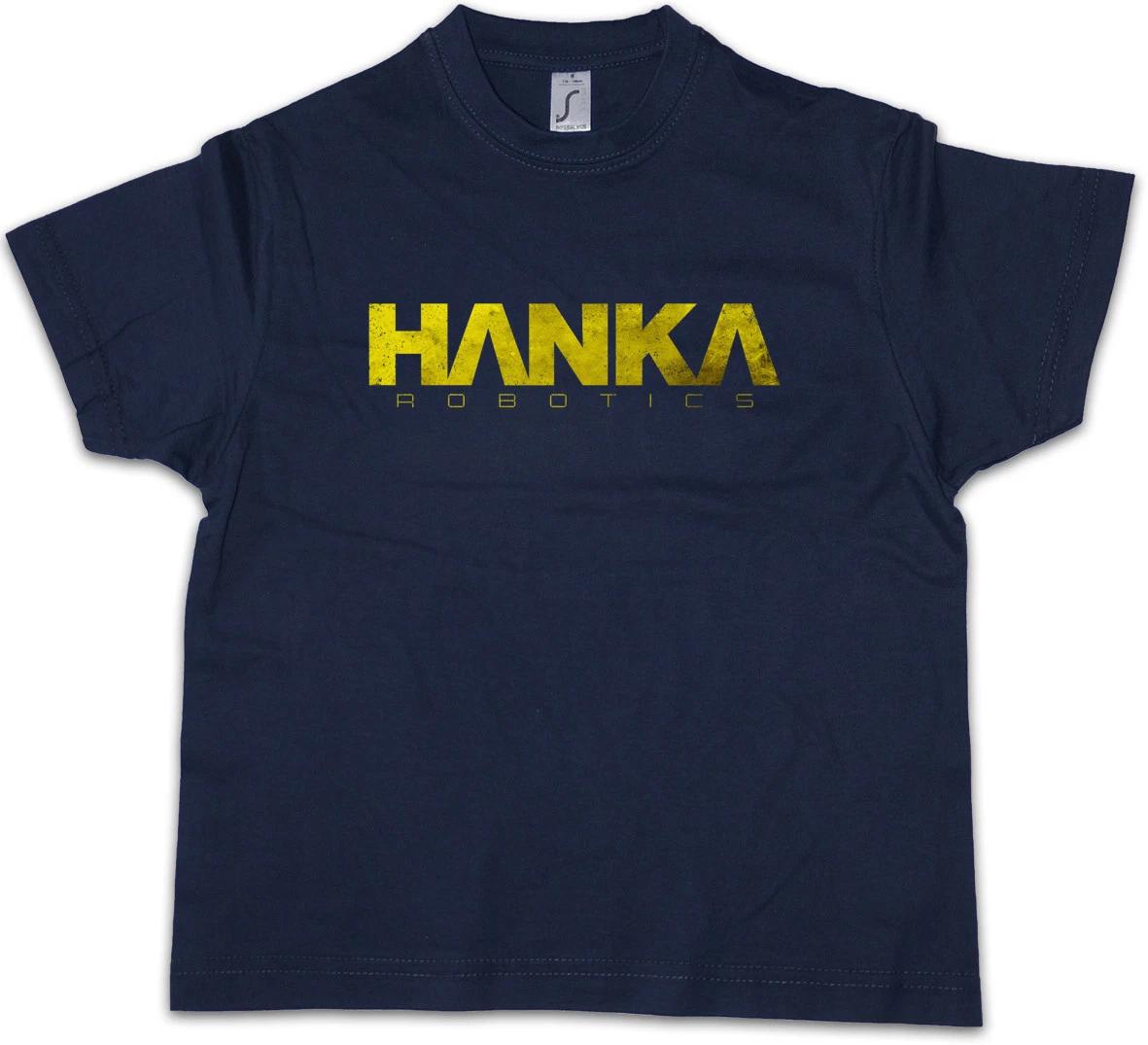 HANKA LOGO Kids Boys T-Shirt Ghost Company Sign in the Shell Logo Cartoon Anime 100