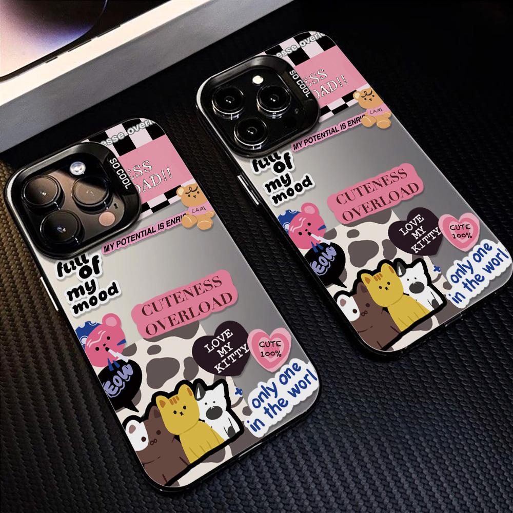Painted Phone Case for iPhone 11 14 15 16 iPhone 17 11 12 13 for 17 14 15 16 Pro14 15 16 Pro Max for Samsung S25 Ultra S24 S25 A36 A56 A16 Hard Cover