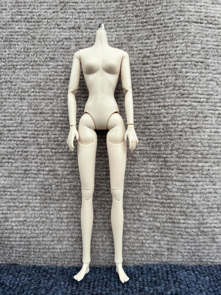 NEW Original QGJR Doll Body High Quality Super White Pink White Beige 27CM 1/6 Replacement Body For FR/IT Doll Heads