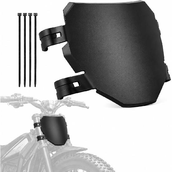 Nummernschild für Elektrofahrrad vorne für Ridstar Q20 Tutti Soleil 01 Super 73 S1/S2/Y1/RX Macfox, Nummernschild für Dirtbike für Surron Talaria MX3/MX4/MX5/XXX