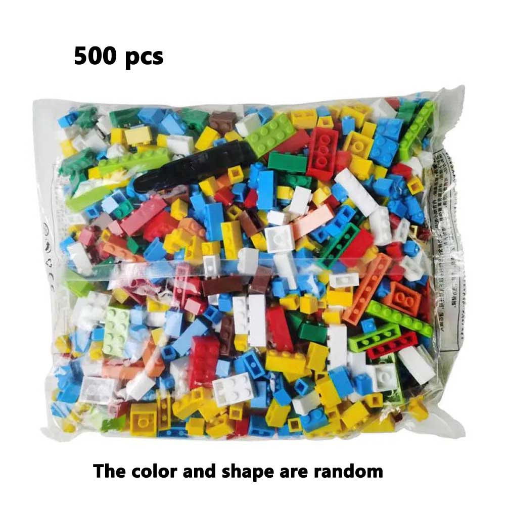 1000/500/300Pcs Building Blocks City Diy Creative Building Blocks Compatible Building Blocks Large Base Plate Educational Child