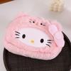 Plush Cat Pen Case With Large Capacity For Students And Gift Use