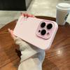 Liquid Silicone Case Suitable for 14 Apple IPhone 16 Promax Comes with Lens Film Full-inclusive Mobile Phone Case 13