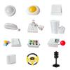 Montessori Busy Board Woodens DIY Accessories Animal Switch Clock Earlys Education Toys Matchmaking Board Hand  Educational Toys