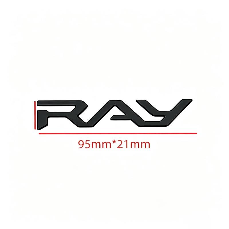 Suitable for the new KIA modified RAY aluminum alloy car personalized car logo door logo side label rear tail label