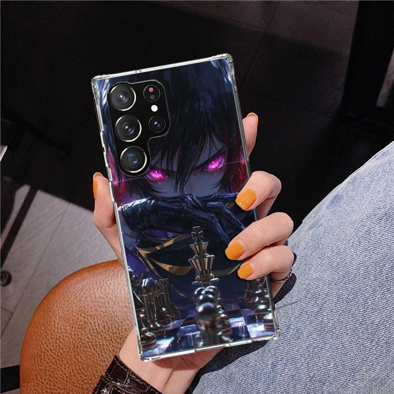 Code Geass Anime Phone Case For Samsung Galaxy S24 S25 Edge S26 Ultra S23 S22 S21 Plus S20 FE + Personalized Print Cover Galaxy
