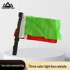 Two-Color Command Signal Flag with Whistle