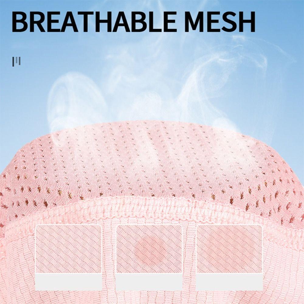 Casual Thin Mesh Skull Beanie Cap Quick Dry Breathable Cycling Helmet Liner Cap Sun Protection Solid Color Summer Cycling Cap