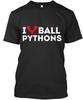 I Love Ball Pythons Premium TShirt Size S To 5xl