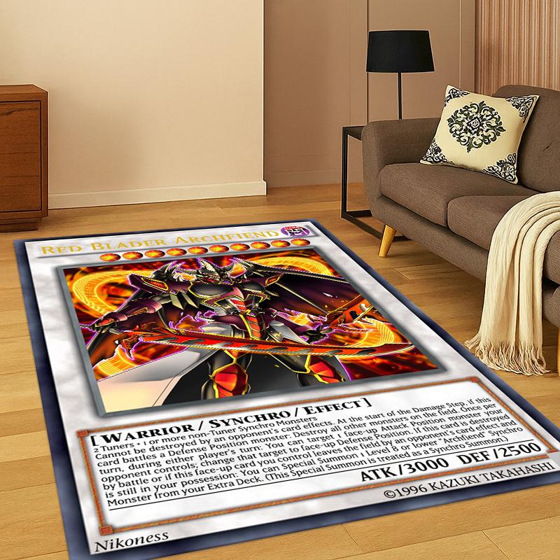 Tappeto Cartoon Tappeto Tappetino per Camera da Letto Soggiorno Divano Zerbino Decorazione per la Casa, Tappeto per Area Giochi Bambini Antiscivolo Regalo