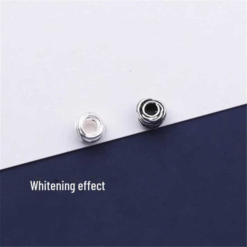 Retro Triangle Wool Ball Spacer Beads for DIY Geometric Jewelry Making