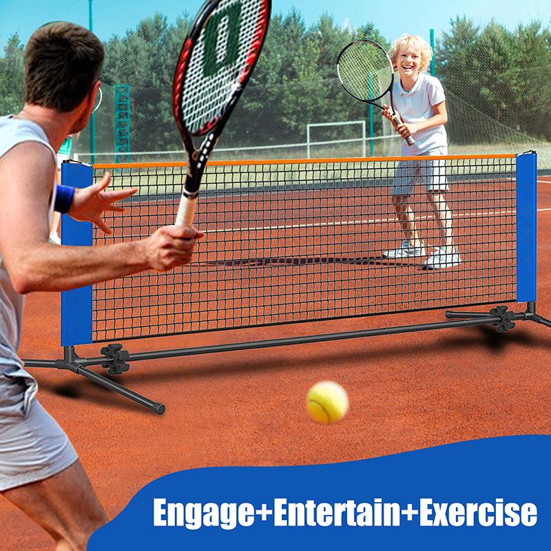 3.1/4.1/5.1/6.1M Professional Sport Training Standard Badminton Net Volleyball Net Easy Setup Outdoor Tennis Mesh Net Exercise