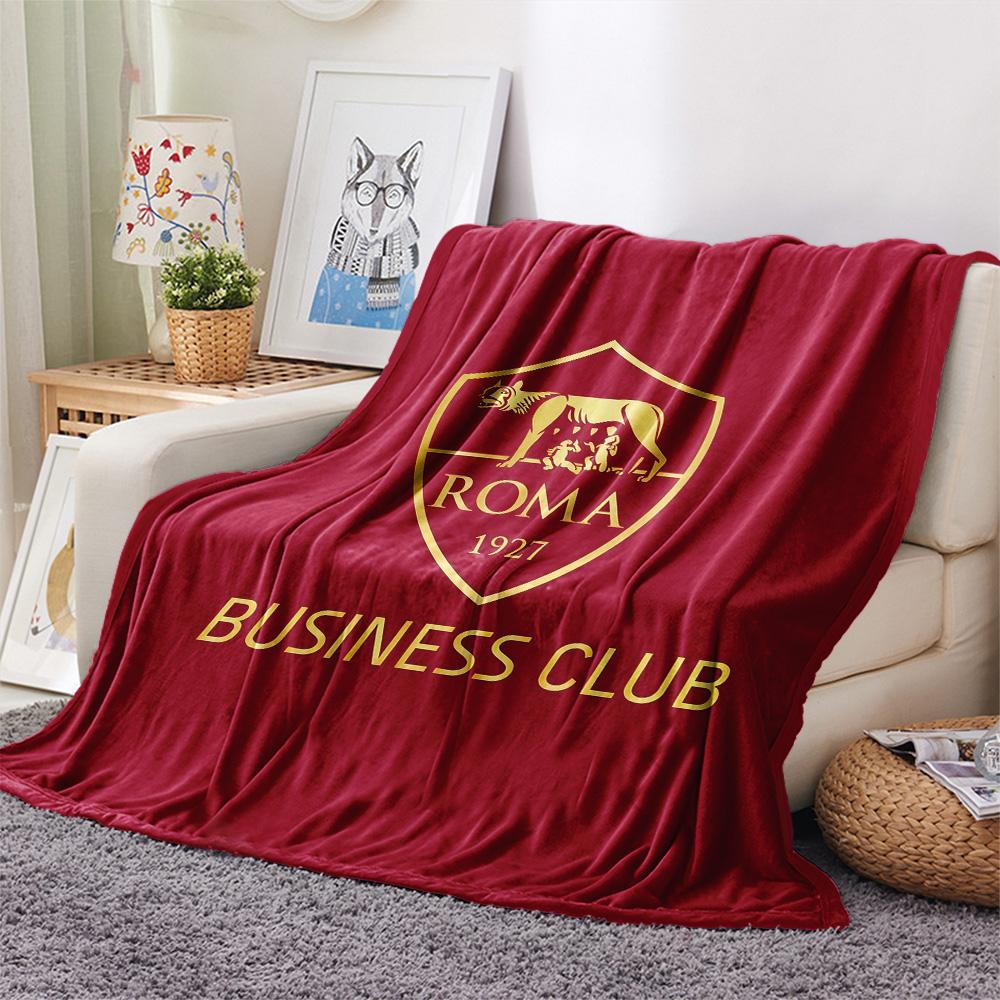 AS Roma2 Flannel Blanket, High quality Comfortable for All Seasons, Home Decor, Warmth and Comfort
