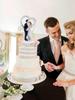 Elegant Bride and Groom Wedding Cake Topper Wedding Cake Topper Figurines Wedding Decoration Figurine Gift For Anniversary