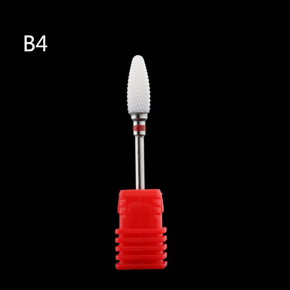 

Tools Manicure Pedicure For Electric Milling Machine Diamond Ceramic Nail Cutter Nail Drill Bit B4