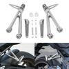 Motorcycle Passenger Foot Regs Brackets Mount Set For Honda CB650R CBR650R 2019-2025
